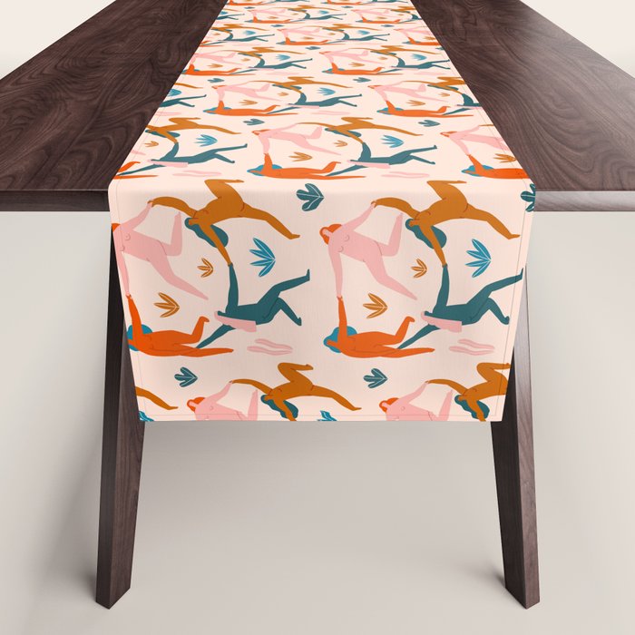 Nymphs pattern Table Runner Gallery Image 1