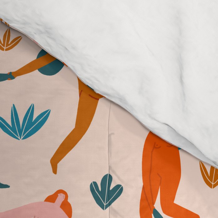 Nymphs pattern Comforter Gallery Image 4