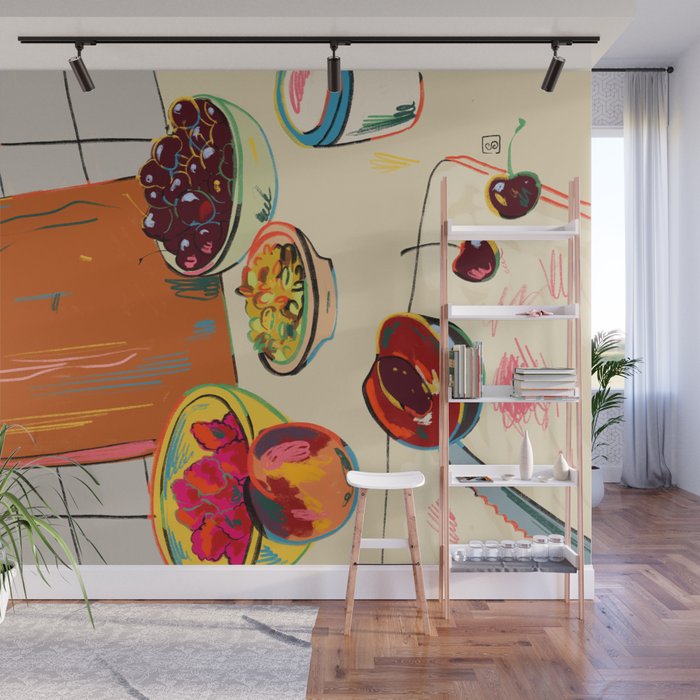AUTUMN FRUIT Wall Mural Gallery Image 1