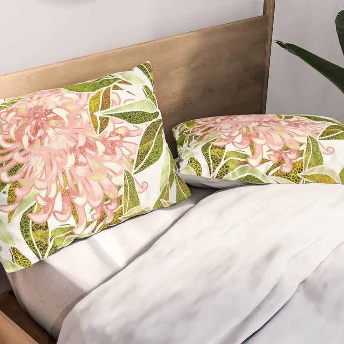 Spring Floral II Pillow Sham Gallery Image 2