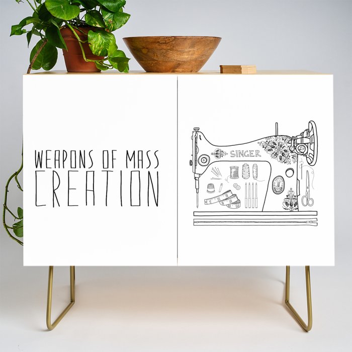 Weapons Of Mass Creation - Sewing Credenza Gallery Image 1