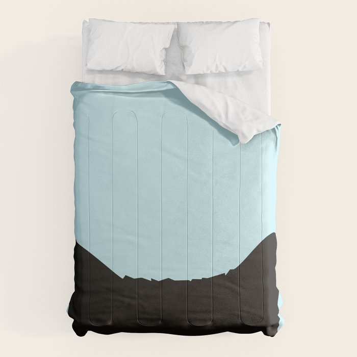 Black cat I Comforter Gallery Image 1
