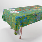 Gustav Klimt "Farm Garden with Sunflowers" Tablecloth Gallery Image 1