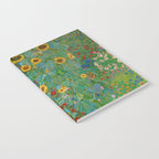 Gustav Klimt "Farm Garden with Sunflowers" Notebook Gallery Image 2