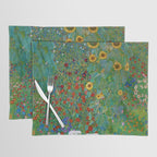 Gustav Klimt "Farm Garden with Sunflowers" Placemat Gallery Image 1