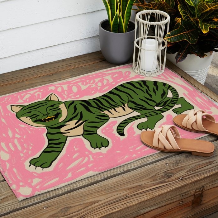 GREEN TIGER Outdoor Rug Gallery Image 2