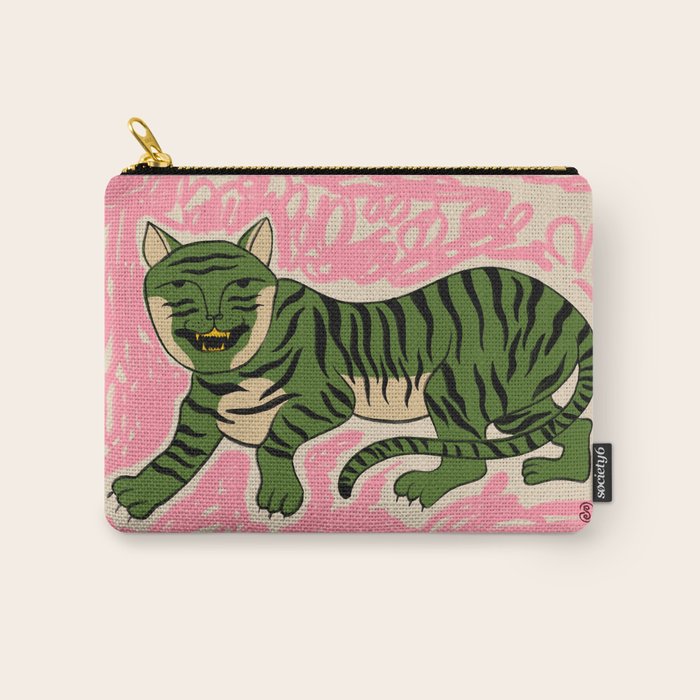 GREEN TIGER Carry All Pouch Gallery Image 1