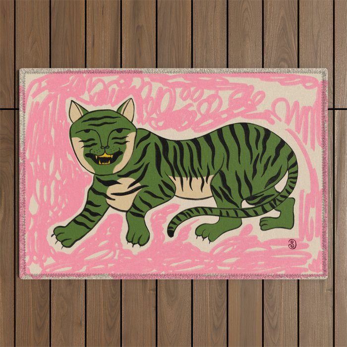 GREEN TIGER Outdoor Rug Gallery Image 1