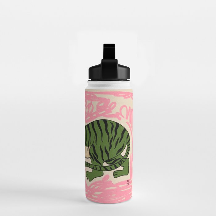 GREEN TIGER Water Bottle Gallery Image 2