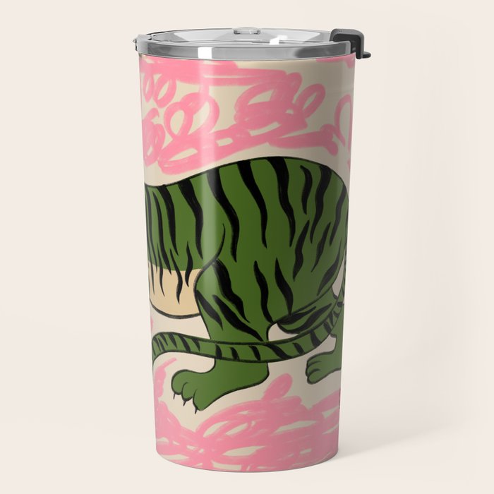 GREEN TIGER Travel Mug Gallery Image 2