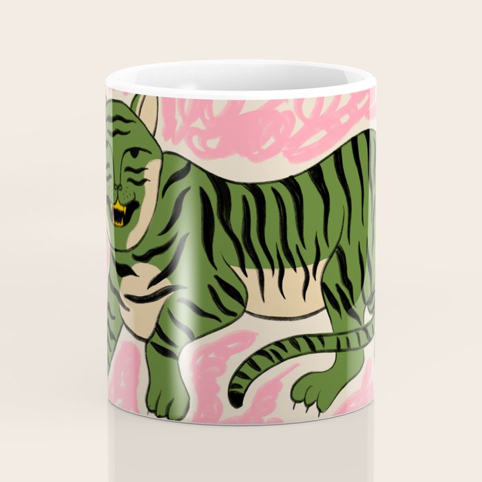 GREEN TIGER Coffee Mug Gallery Image 4