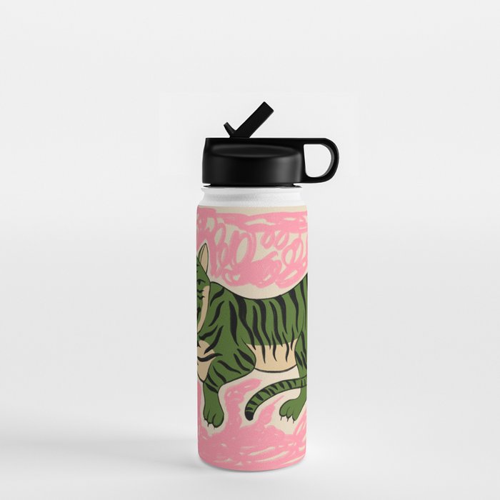 GREEN TIGER Water Bottle Gallery Image 1