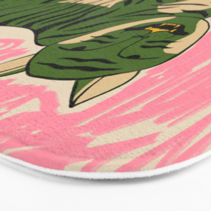 GREEN TIGER Bath Mat Gallery Image 3