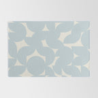 Contemporary Geometric Shapes - Soft Blue Rug Gallery Image 2