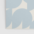 Contemporary Geometric Shapes - Soft Blue Poster Gallery Image 3