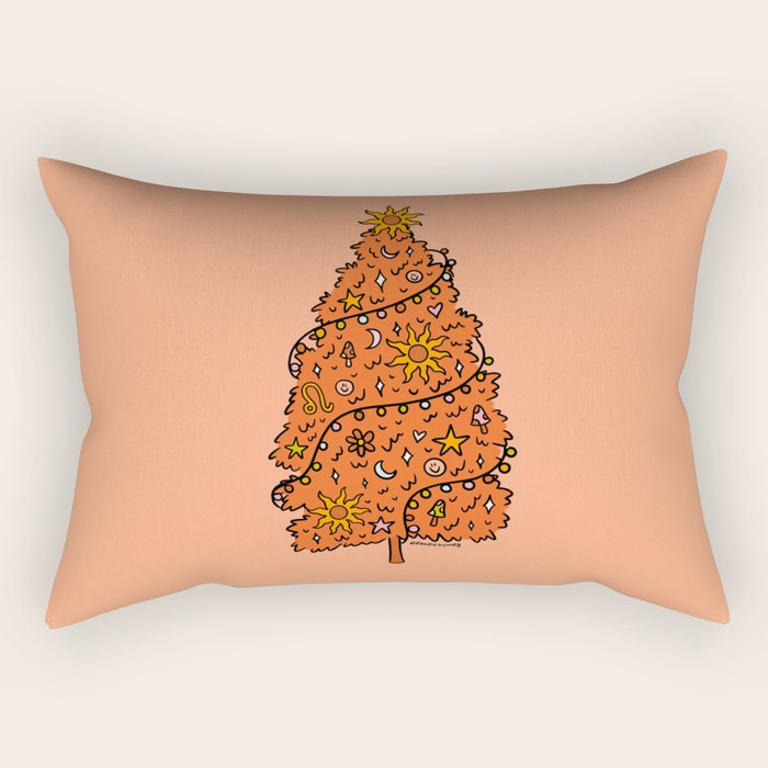Leo Tree Rectangular Pillow Gallery Image 2