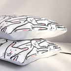 Bunny family Pillow Sham Gallery Image 3