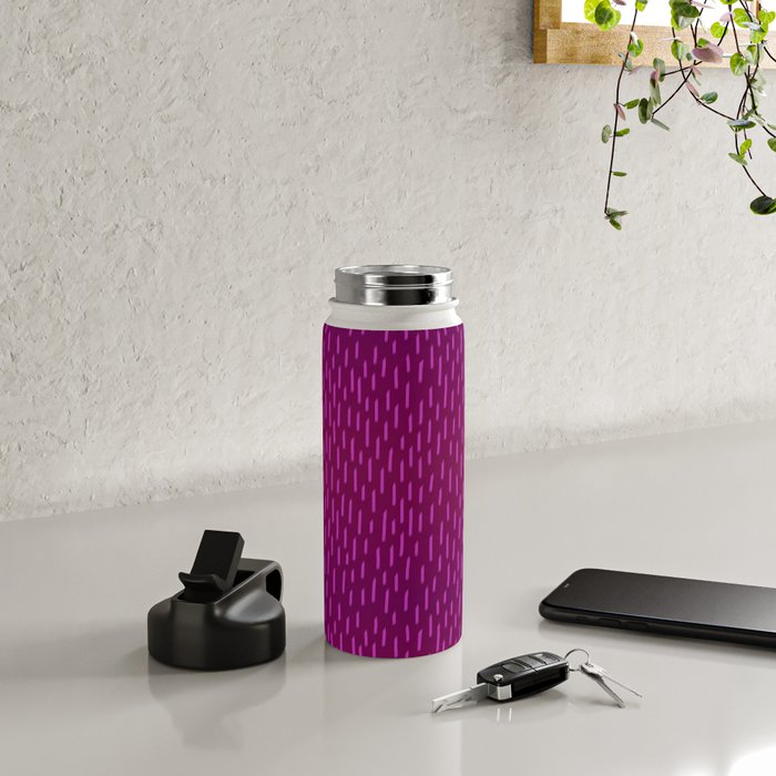 Magenta Dash Water Bottle Gallery Image 4