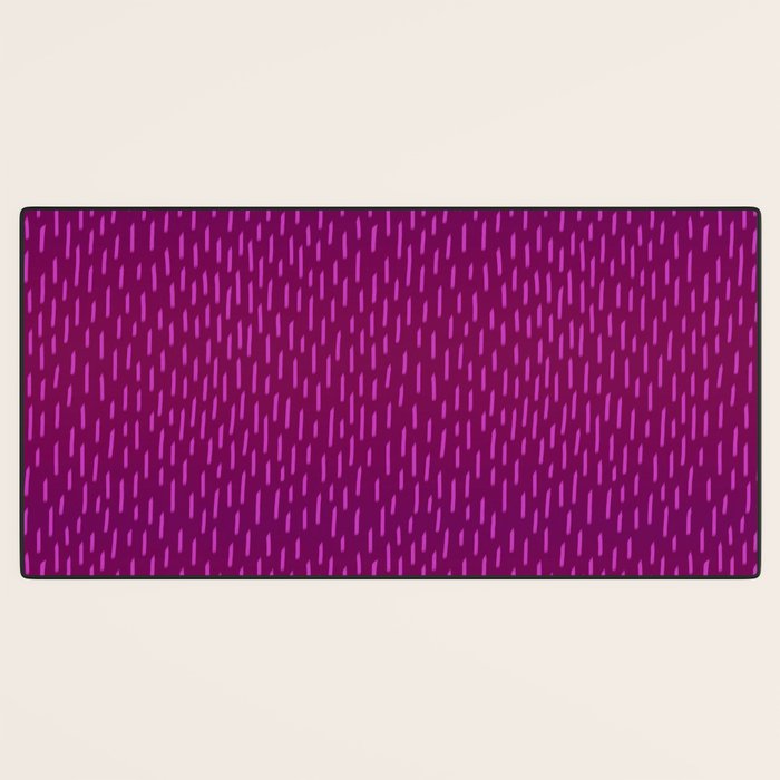 Magenta Dash Desk Mat Gallery Image 3