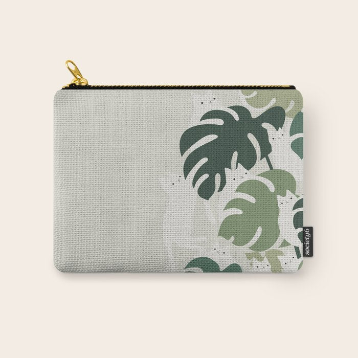 Cat and Plant 47 Carry All Pouch Gallery Image 1