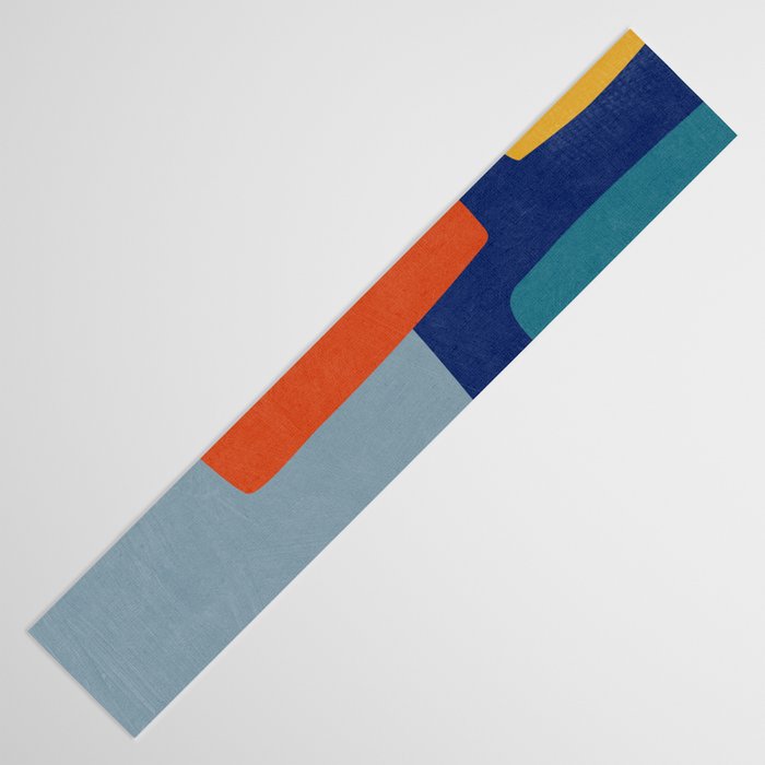 Modern Abstract Minimalism Artwork II Table Runner Gallery Image 3