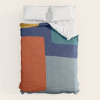 Modern Abstract Minimalism Artwork II Comforter Gallery Image 6