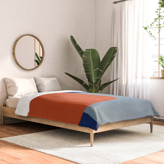 Modern Abstract Minimalism Artwork II Comforter Gallery Image 2