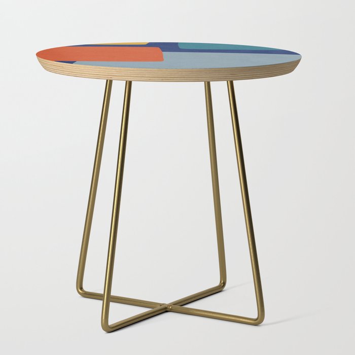 Modern Abstract Minimalism Artwork II Side Table Gallery Image 1