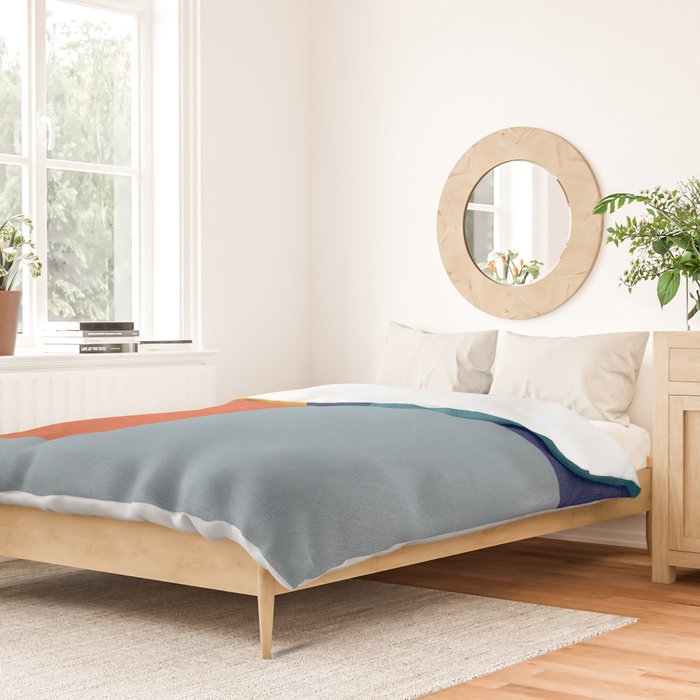 Modern Abstract Minimalism Artwork II Duvet Cover Gallery Image 2