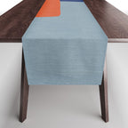 Modern Abstract Minimalism Artwork II Table Runner Gallery Image 1