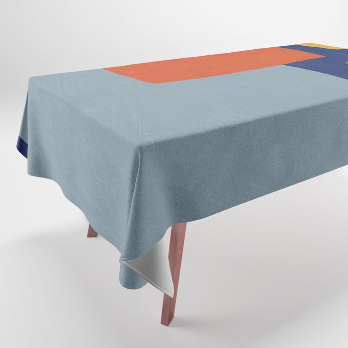 Modern Abstract Minimalism Artwork II Tablecloth Gallery Image 1