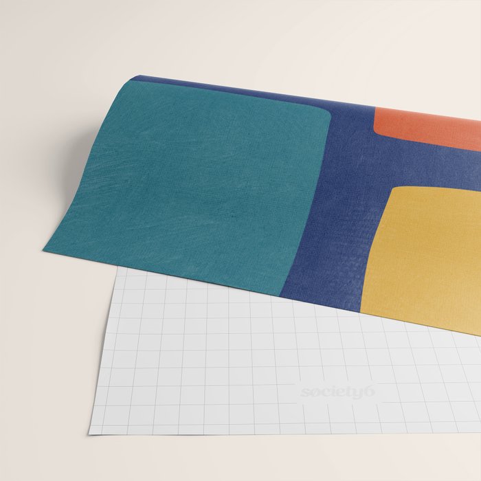 Modern Abstract Minimalism Artwork II Wrapping Paper Gallery Image 2