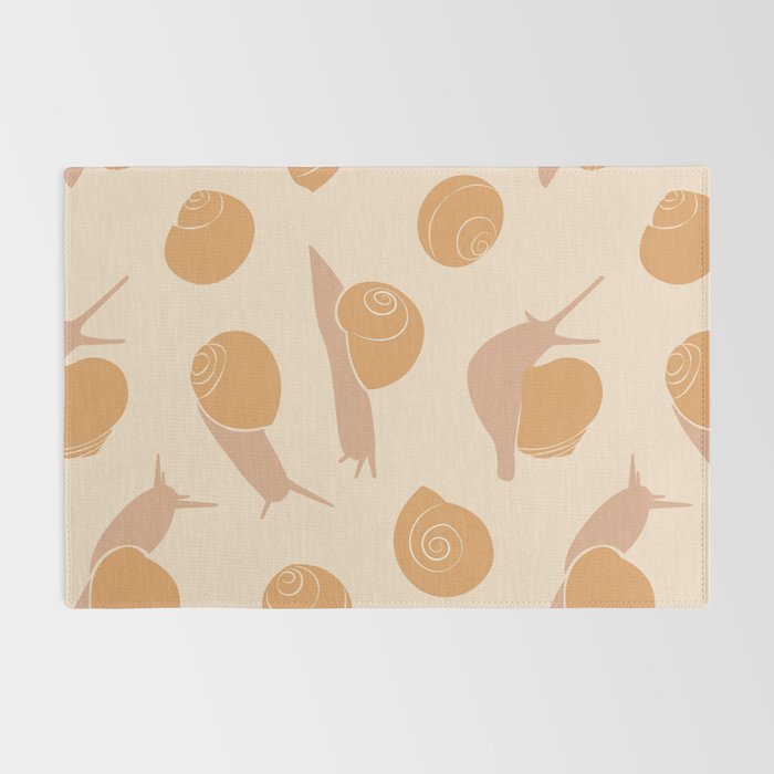 Retro Snail Pattern Rug Gallery Image 2