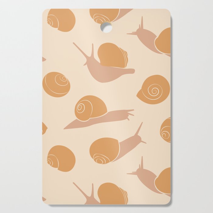 Retro Snail Pattern Cutting Board Gallery Image 1