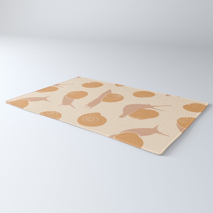 Retro Snail Pattern Rug Gallery Image 3