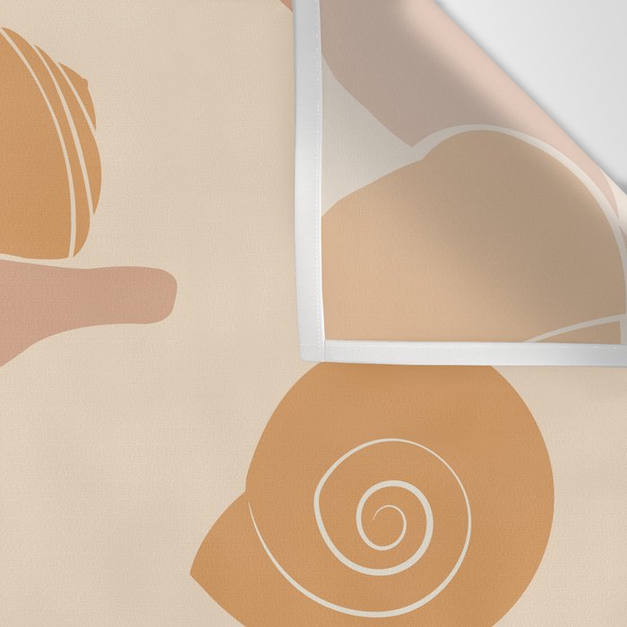 Retro Snail Pattern Wall Tapestry Gallery Image 3