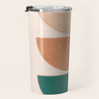 Minimal Geometric Shapes 105 Travel Mug Gallery Image 3