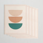 Minimal Geometric Shapes 105 Wrapping Paper Gallery Image 3