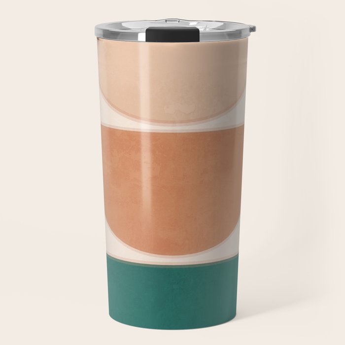 Minimal Geometric Shapes 105 Travel Mug Gallery Image 1