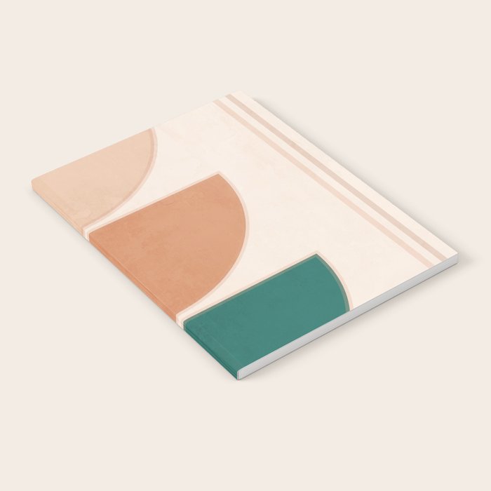Minimal Geometric Shapes 105 Notebook Gallery Image 2