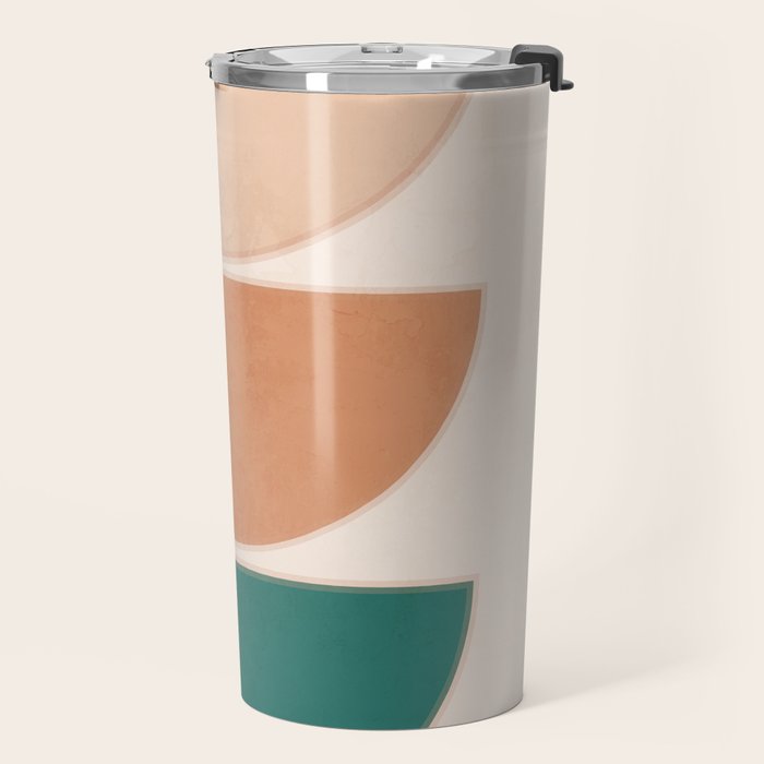 Minimal Geometric Shapes 105 Travel Mug Gallery Image 2