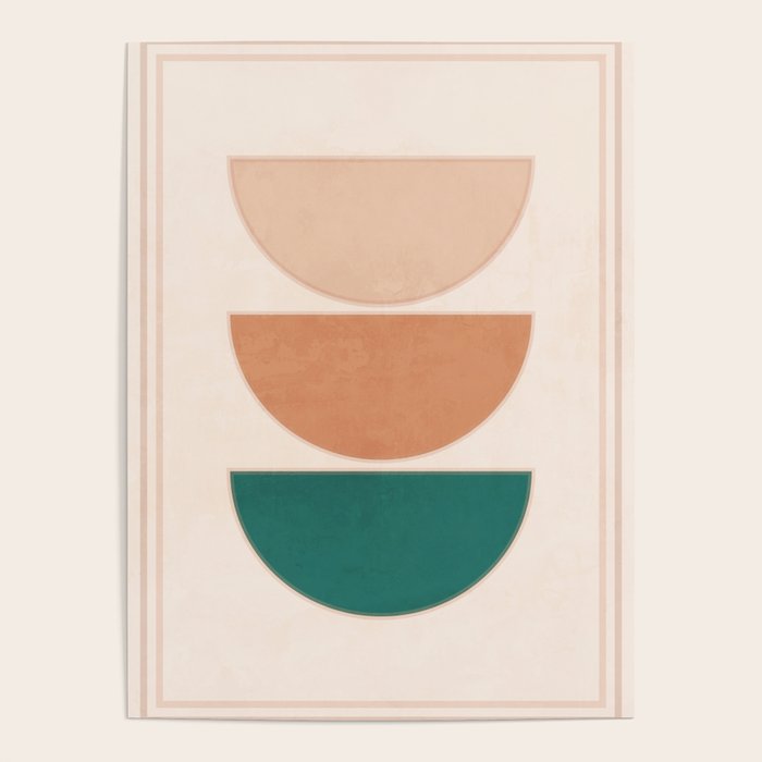 Minimal Geometric Shapes 105 Poster Gallery Image 1