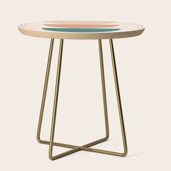 Minimal Geometric Shapes 105 Side Table Gallery Image 1
