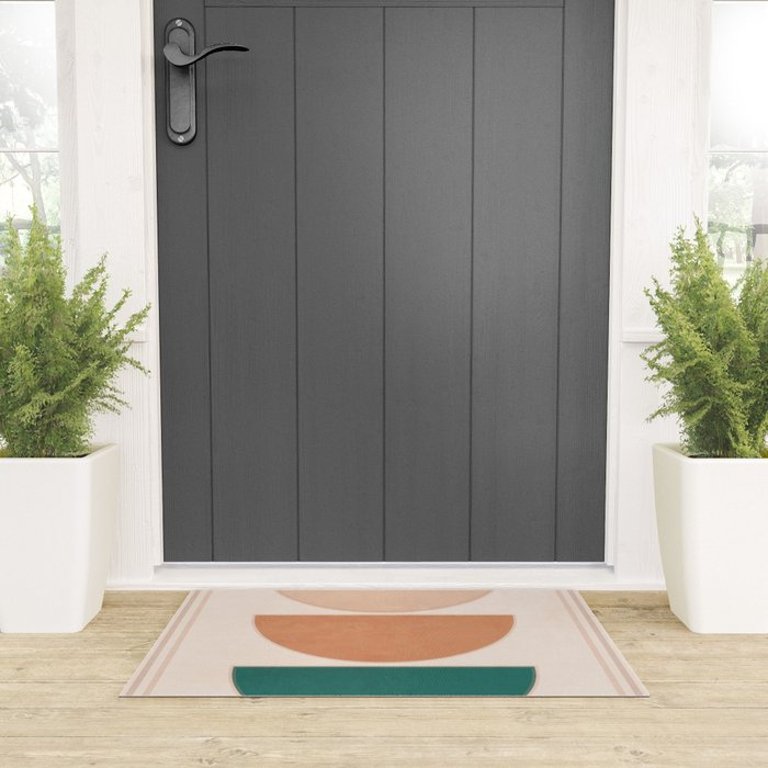 Minimal Geometric Shapes 105 Welcome Mat Gallery Image 3