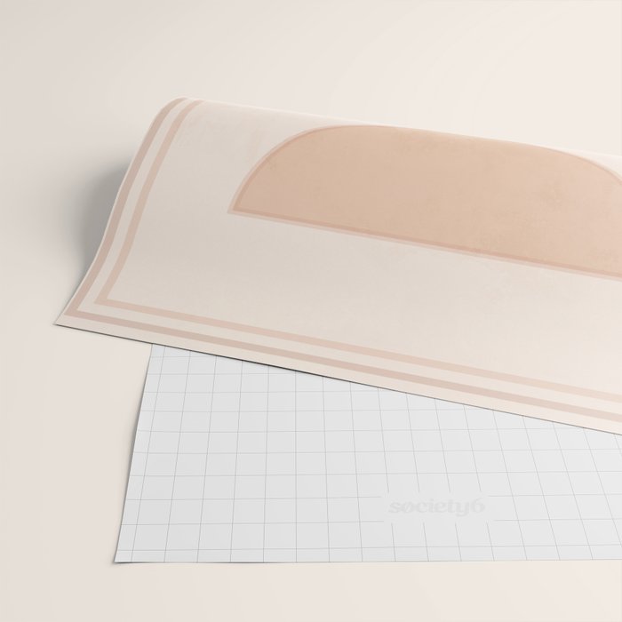 Minimal Geometric Shapes 105 Wrapping Paper Gallery Image 2
