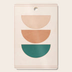 Minimal Geometric Shapes 105 Cutting Board Gallery Image 1