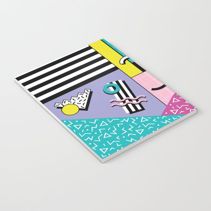Memphis pattern 68 - 80s / 90s Retro Notebook Gallery Image 3