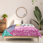 Memphis pattern 68 - 80s / 90s Retro Comforter Gallery Image 3
