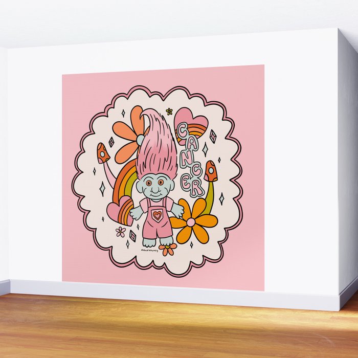 Cancer Troll Wall Mural Gallery Image 2