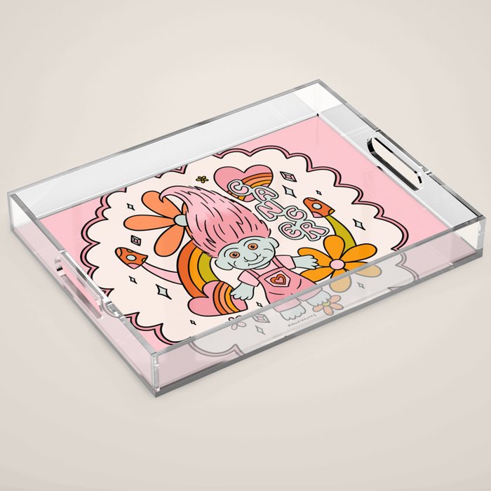 Cancer Troll Acrylic Tray Gallery Image 1